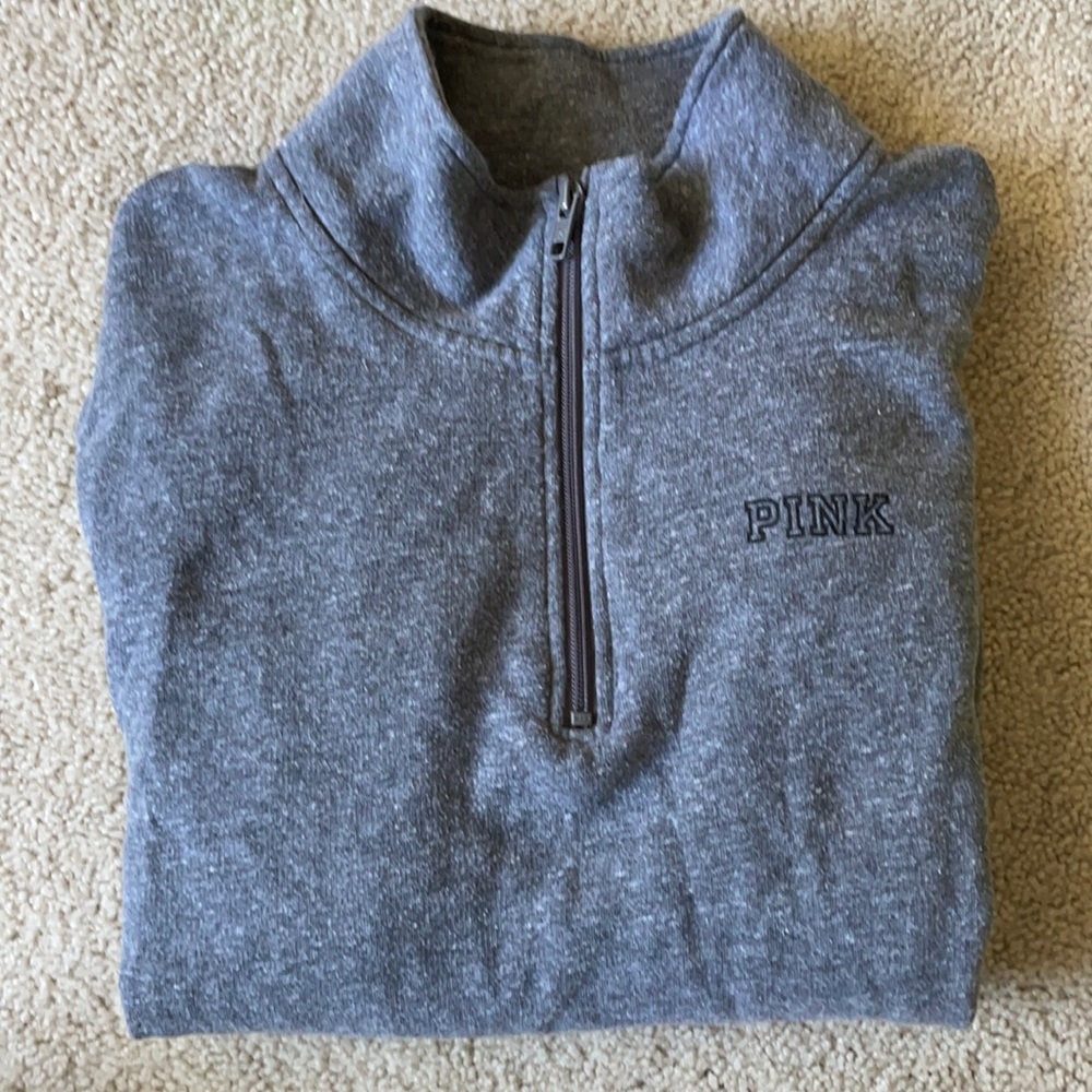 Pink Quarter Zip